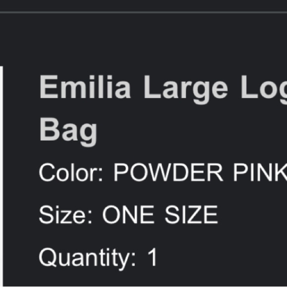 Michael Kors  Emilia large tote bag Cream and powder pink color - Picture 4 of 4